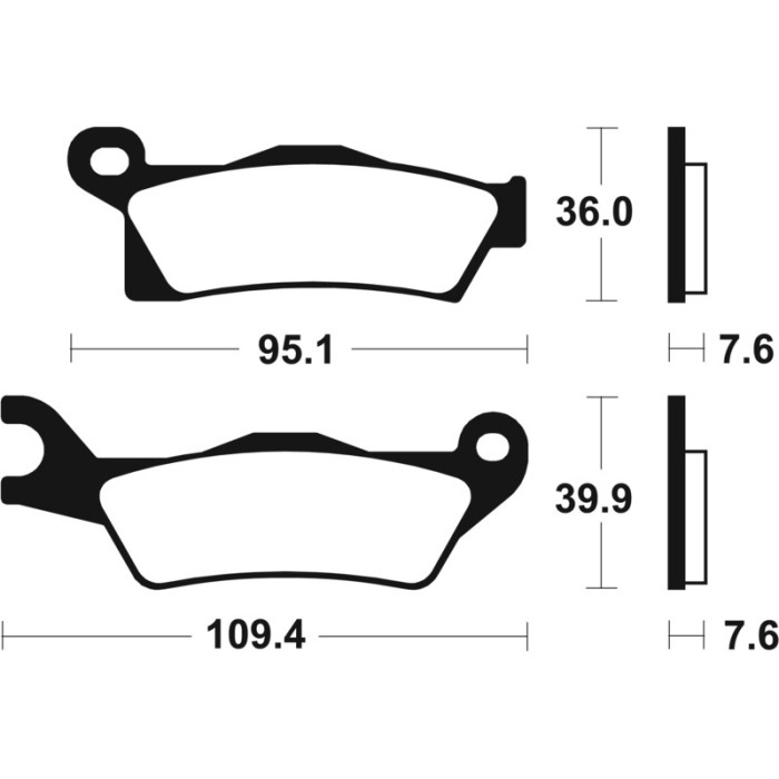 Pastillas de Freno Tecnium | Potencia y control al frenar  RCMotos