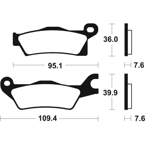 Pastillas de Freno Tecnium | Potencia y control al frenar  RCMotos