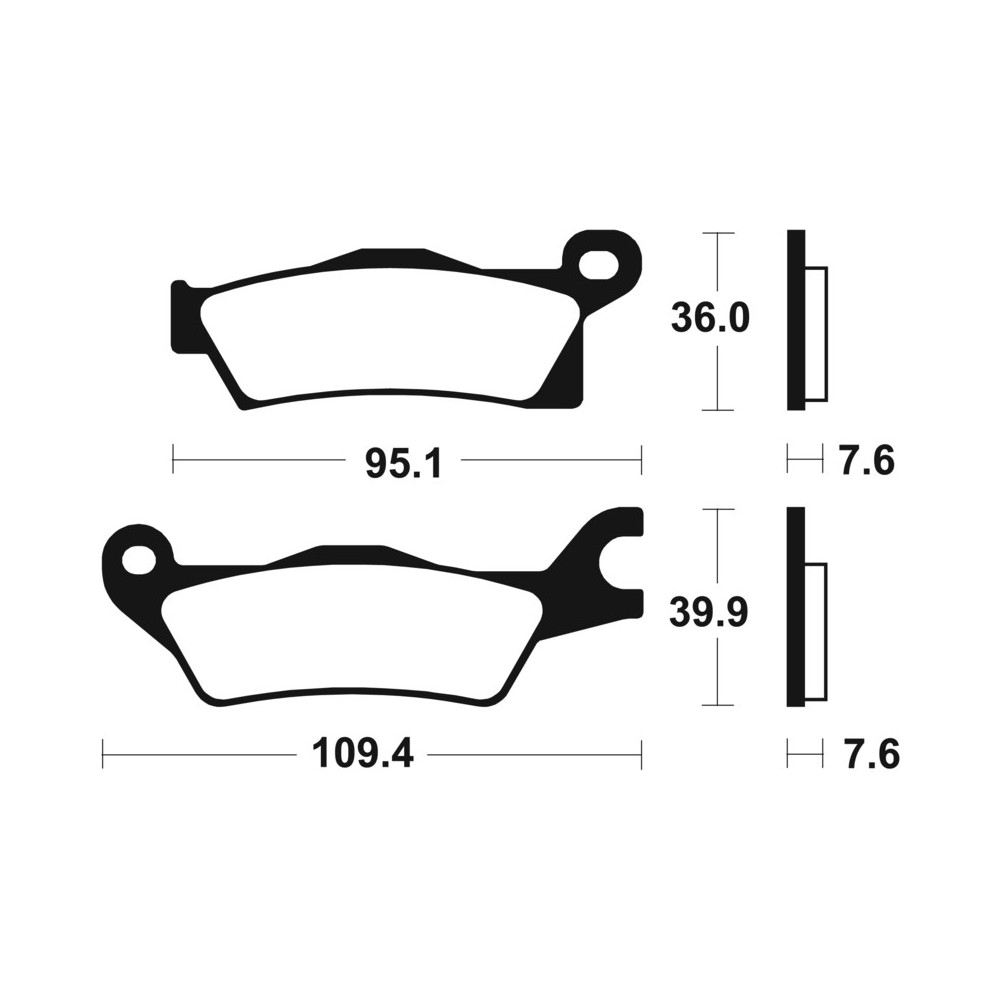 Pastillas de Freno Tecnium | Potencia y control al frenar  RCMotos