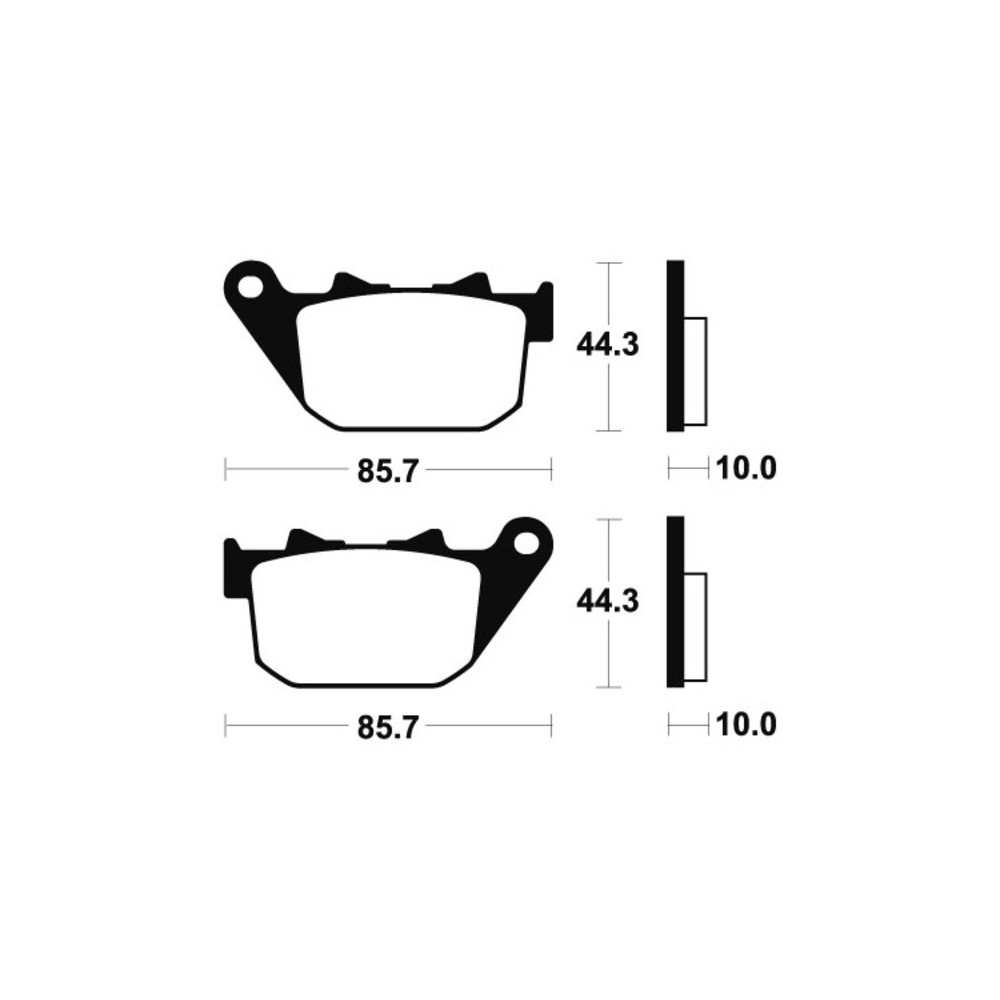 Pastillas de Freno Tecnium | Potencia y control al frenar  RCMotos