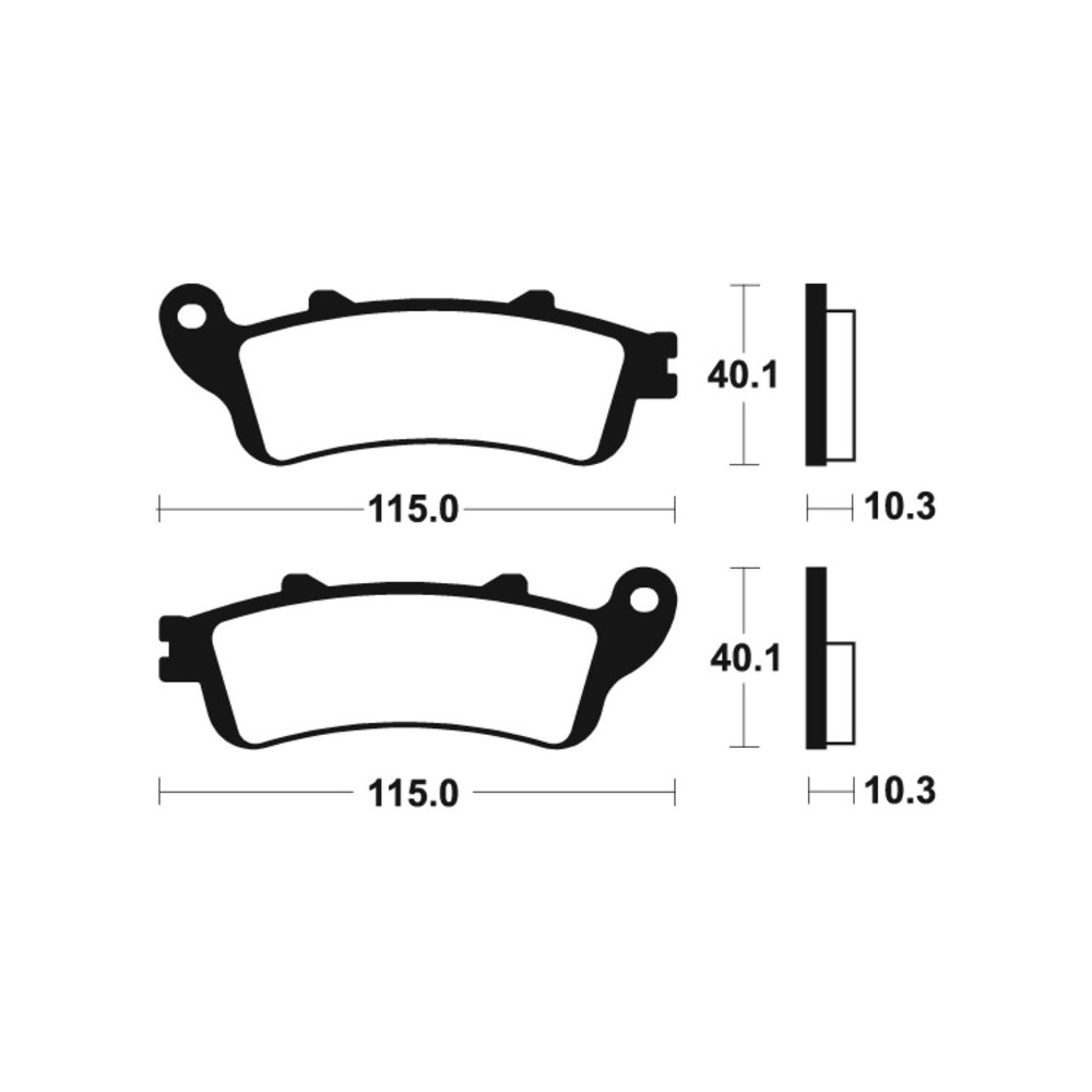 Pastillas de Freno Tecnium | Potencia y control al frenar  RCMotos