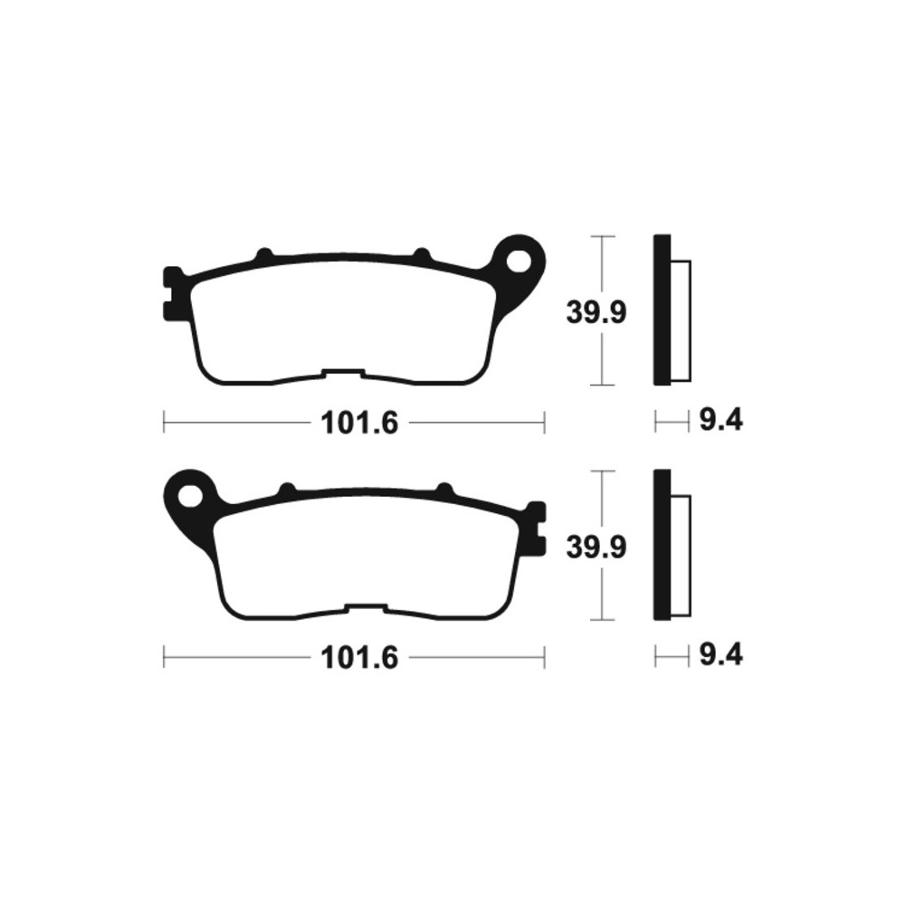Pastillas de Freno Tecnium | Potencia y control al frenar  RCMotos