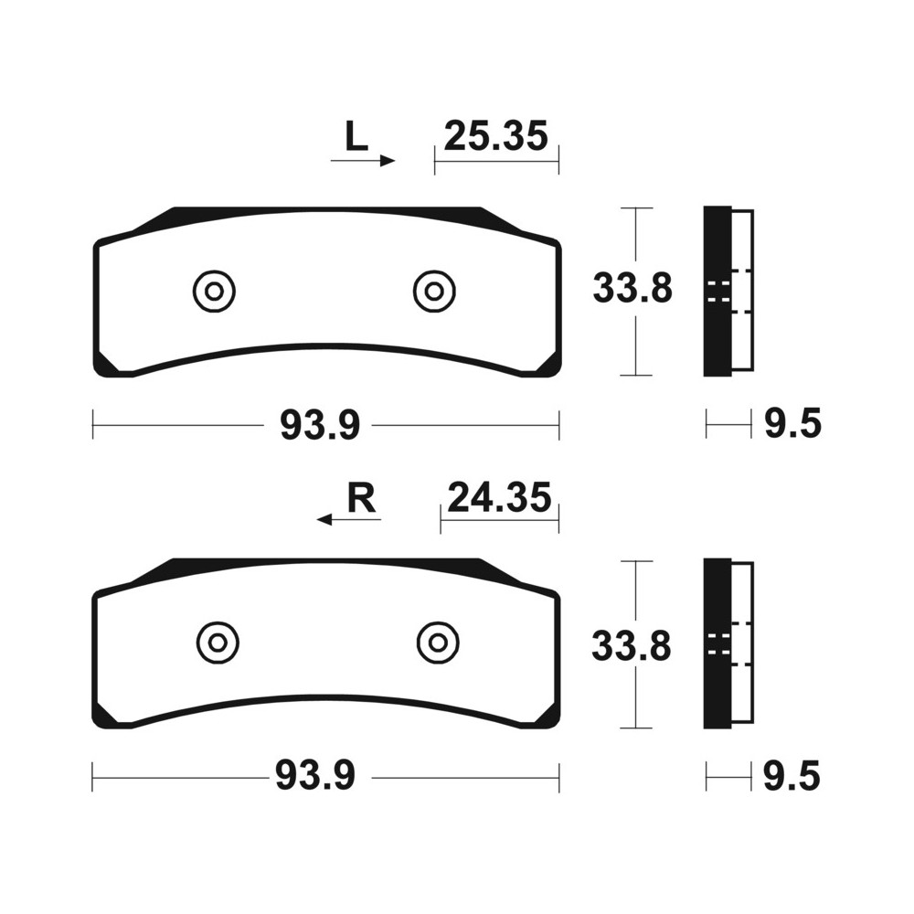 Pastillas de Freno Tecnium | Potencia y control al frenar  RCMotos