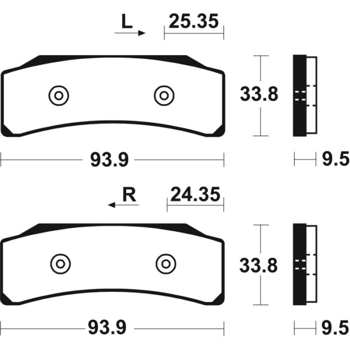 Pastillas de Freno Tecnium | Potencia y control al frenar  RCMotos