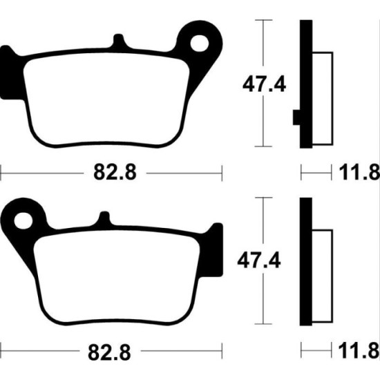 Pastillas de Freno Tecnium | Potencia y control al frenar  RCMotos