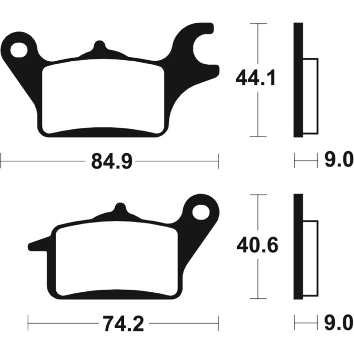 Pastillas de Freno Tecnium | Potencia y control al frenar  RCMotos
