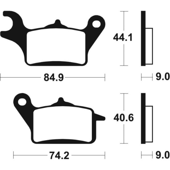 Pastillas de Freno Tecnium | Potencia y control al frenar  RCMotos