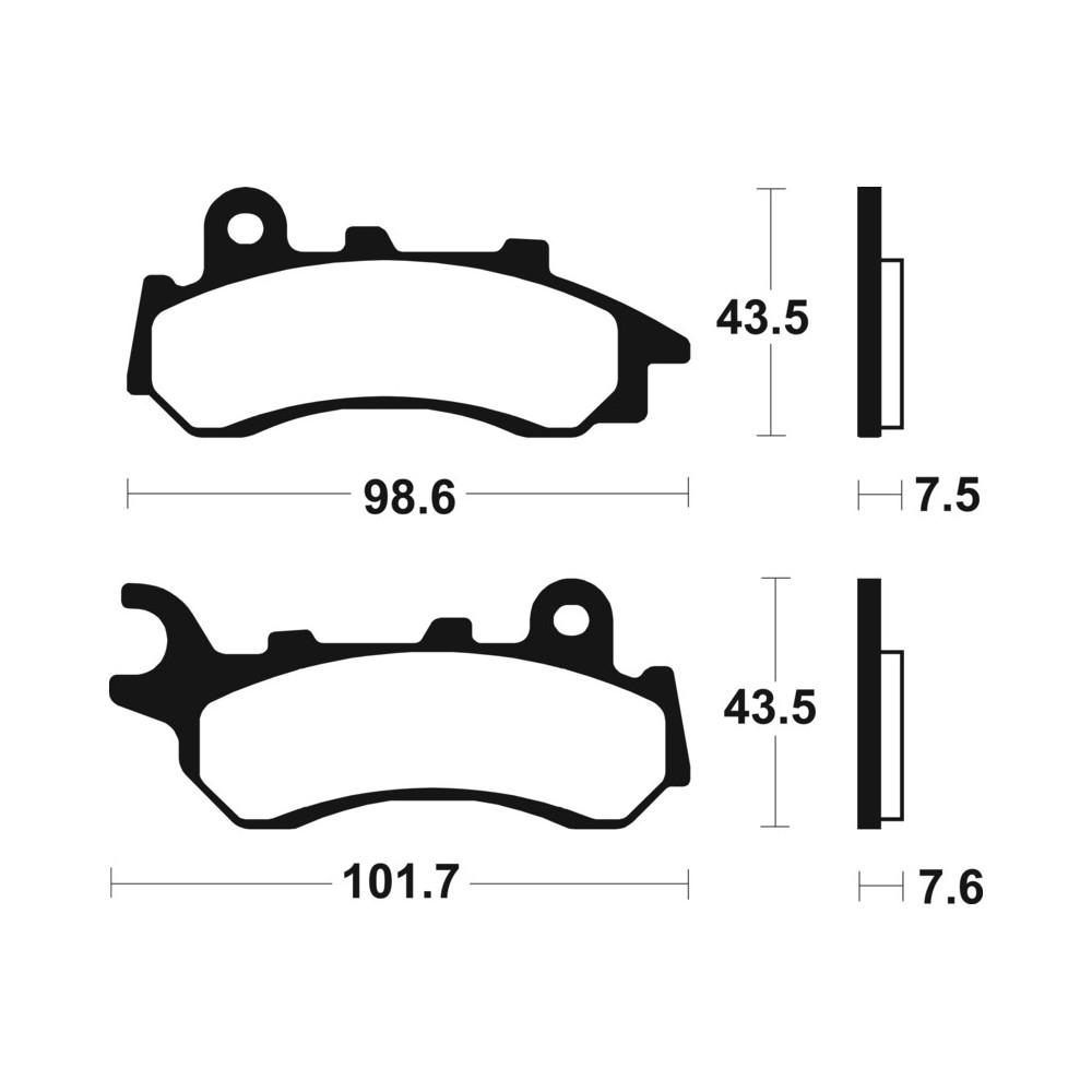 Pastillas de Freno Tecnium | Potencia y control al frenar  RCMotos