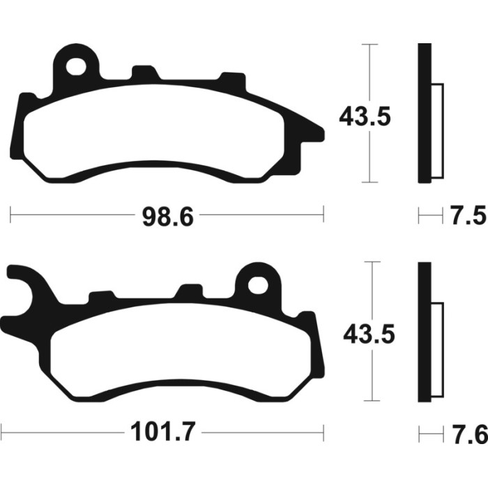 Pastillas de Freno Tecnium | Potencia y control al frenar  RCMotos