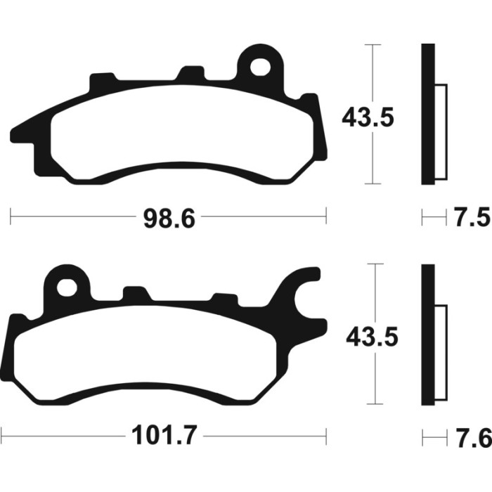 Pastillas de Freno Tecnium | Potencia y control al frenar  RCMotos