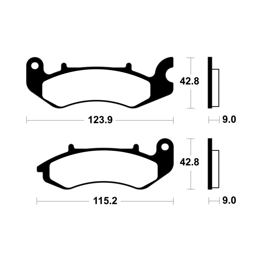 Pastillas de Freno Tecnium | Potencia y control al frenar  RCMotos