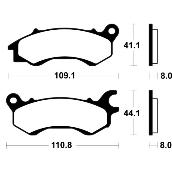 Pastillas de Freno Tecnium | Potencia y control al frenar  RCMotos