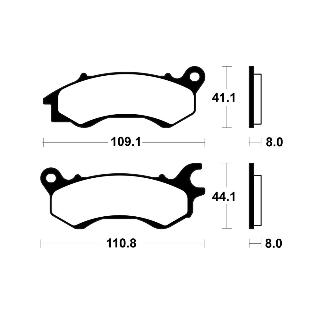 Pastillas de Freno Tecnium | Potencia y control al frenar  RCMotos