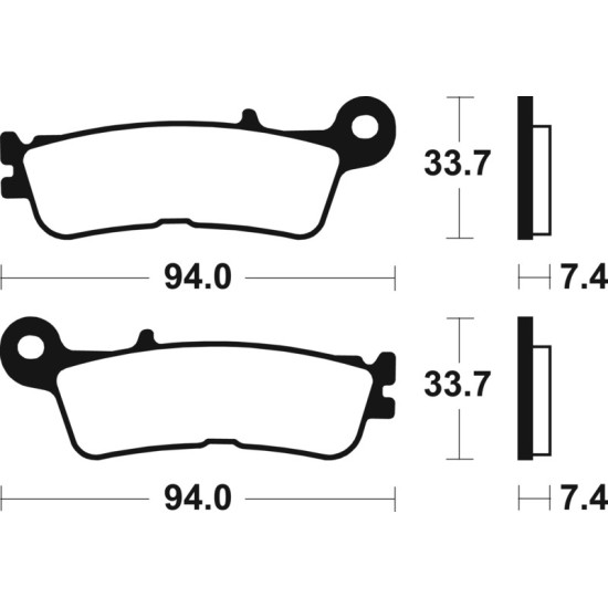 Pastillas de Freno Tecnium | Potencia y control al frenar  RCMotos
