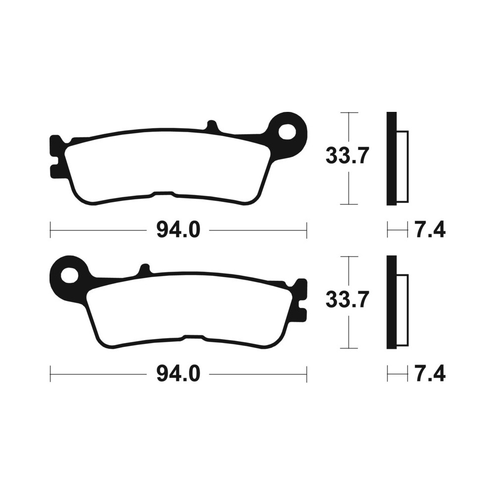 Pastillas de Freno Tecnium | Potencia y control al frenar  RCMotos