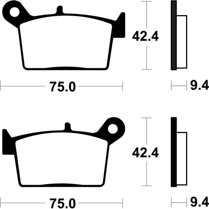 Pastillas de Freno Tecnium | Potencia y control al frenar  RCMotos
