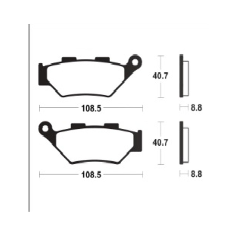 Pastillas de Freno Tecnium | Potencia y control al frenar  RCMotos