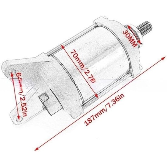 Motor de arranque moto | Arranque eléctrico moto | RCMotos