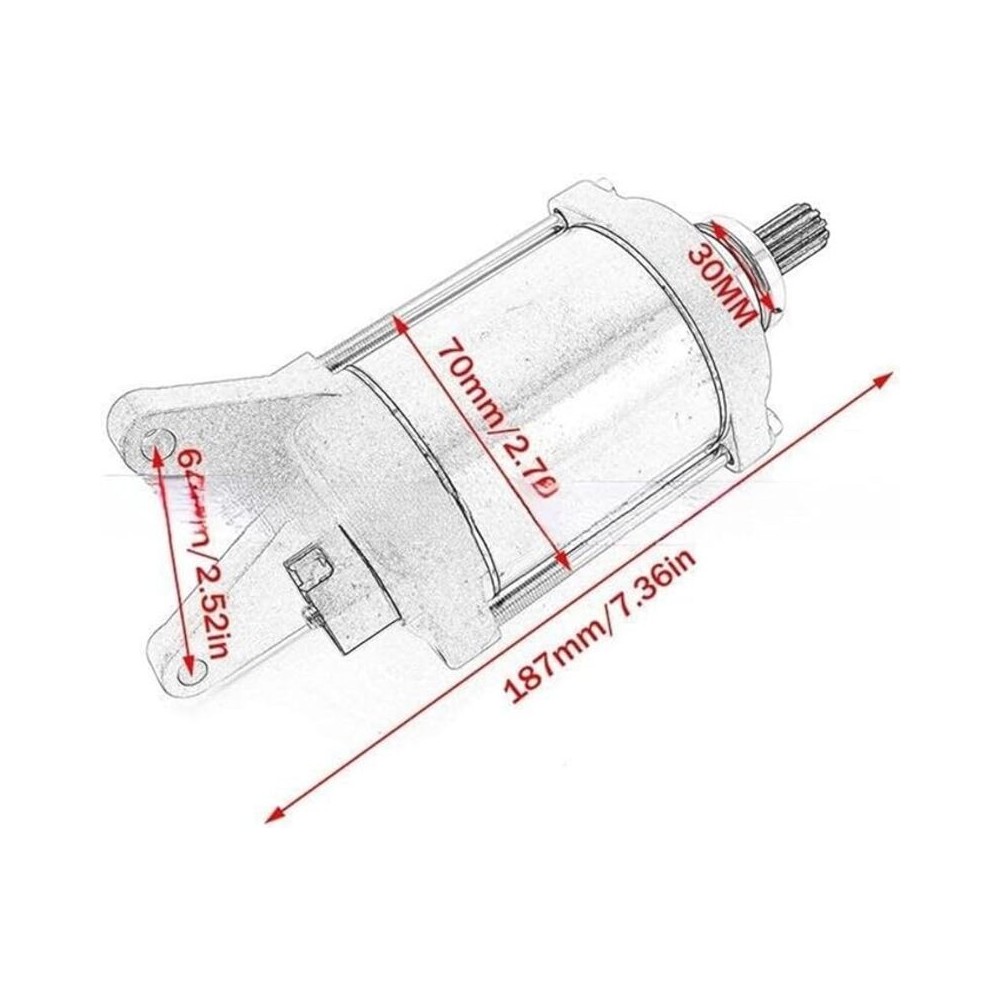 Motor de arranque moto | Arranque eléctrico moto | RCMotos