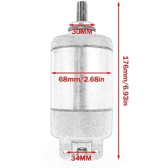 Motor de arranque moto | Arranque eléctrico moto | RCMotos