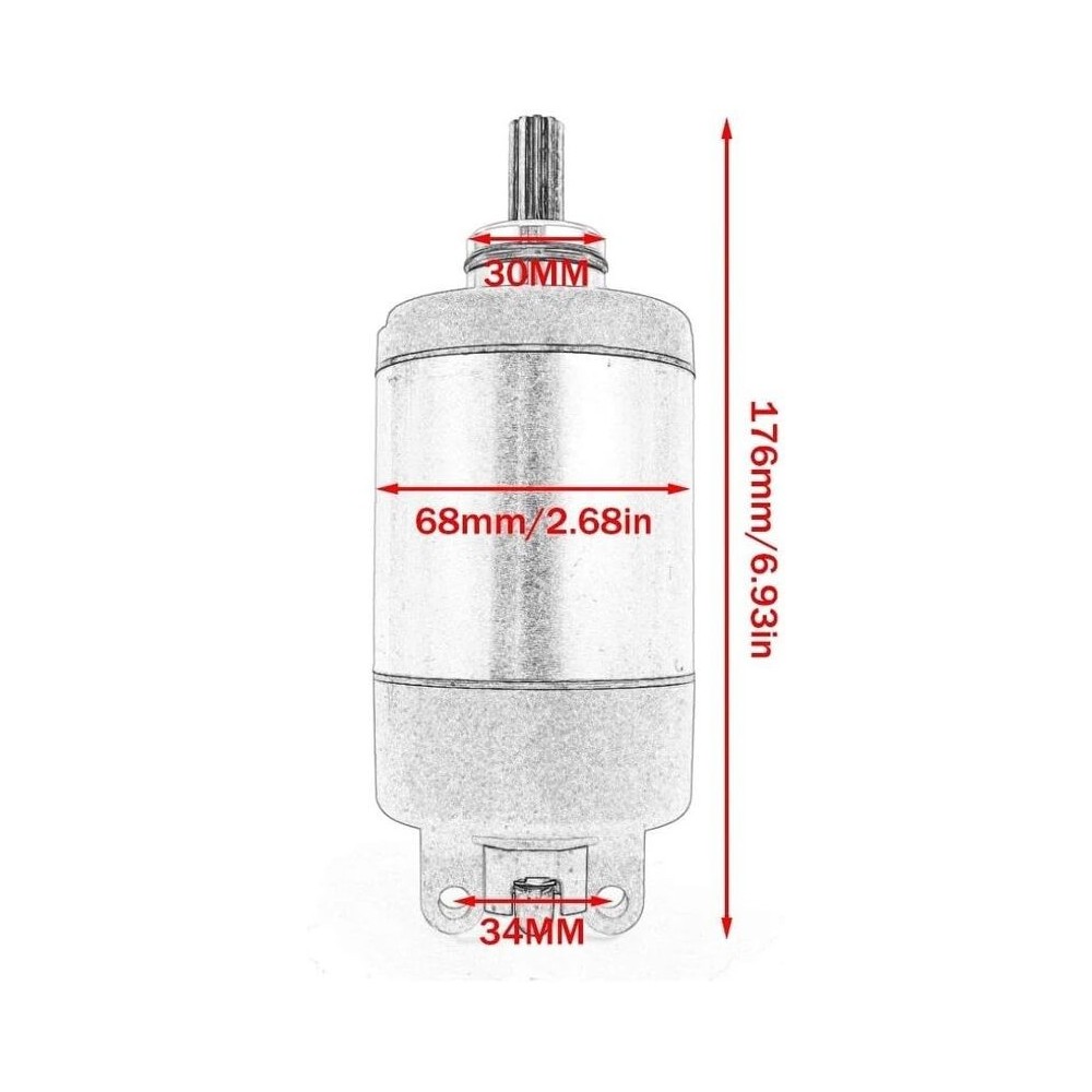 Motor de arranque moto | Arranque eléctrico moto | RCMotos