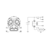 Relé de arranque moto | Sistema arranque moto | RCMotos