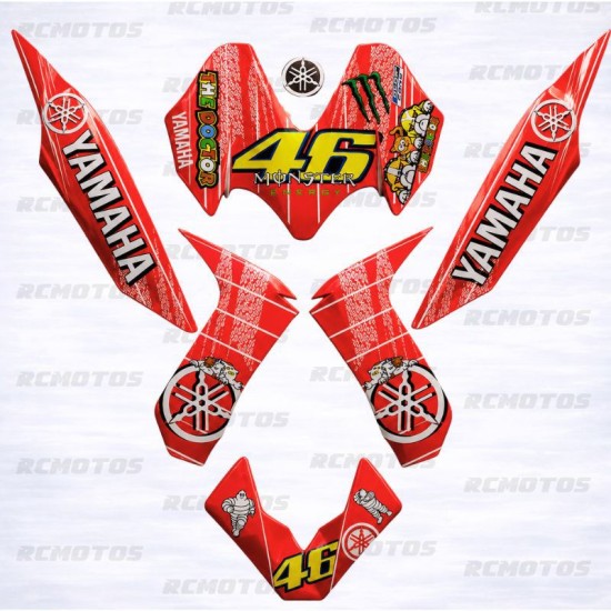 KIT PEGATINAS GP ROSSI