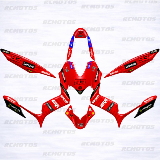 PEGATINAS JOG MARC MARQUEZ 2026