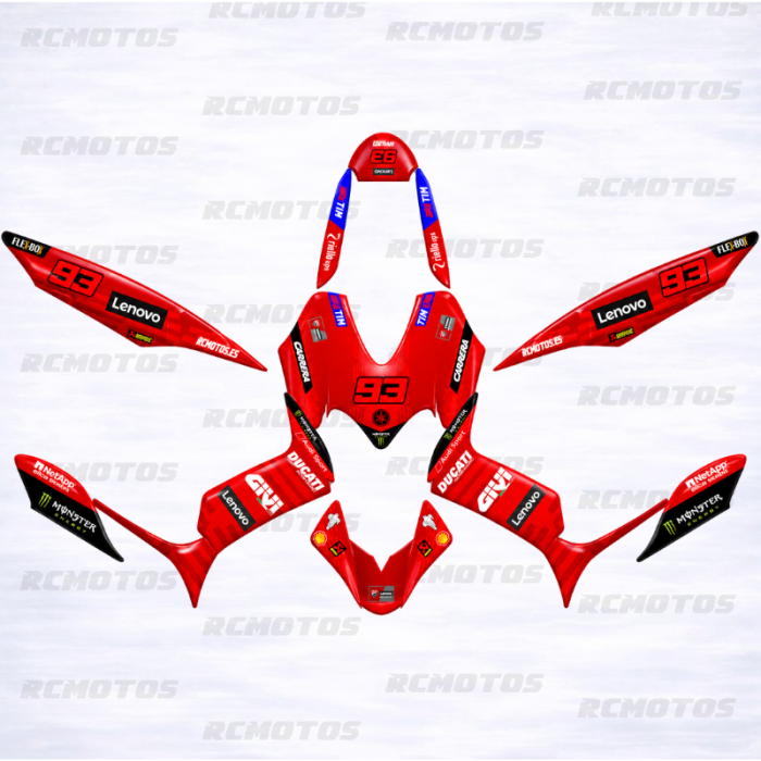 PEGATINAS JOG MARC MARQUEZ 2026
