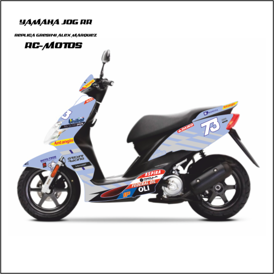 PEGATINAS JOG GRESINI ALEX MARQUEZ 2026