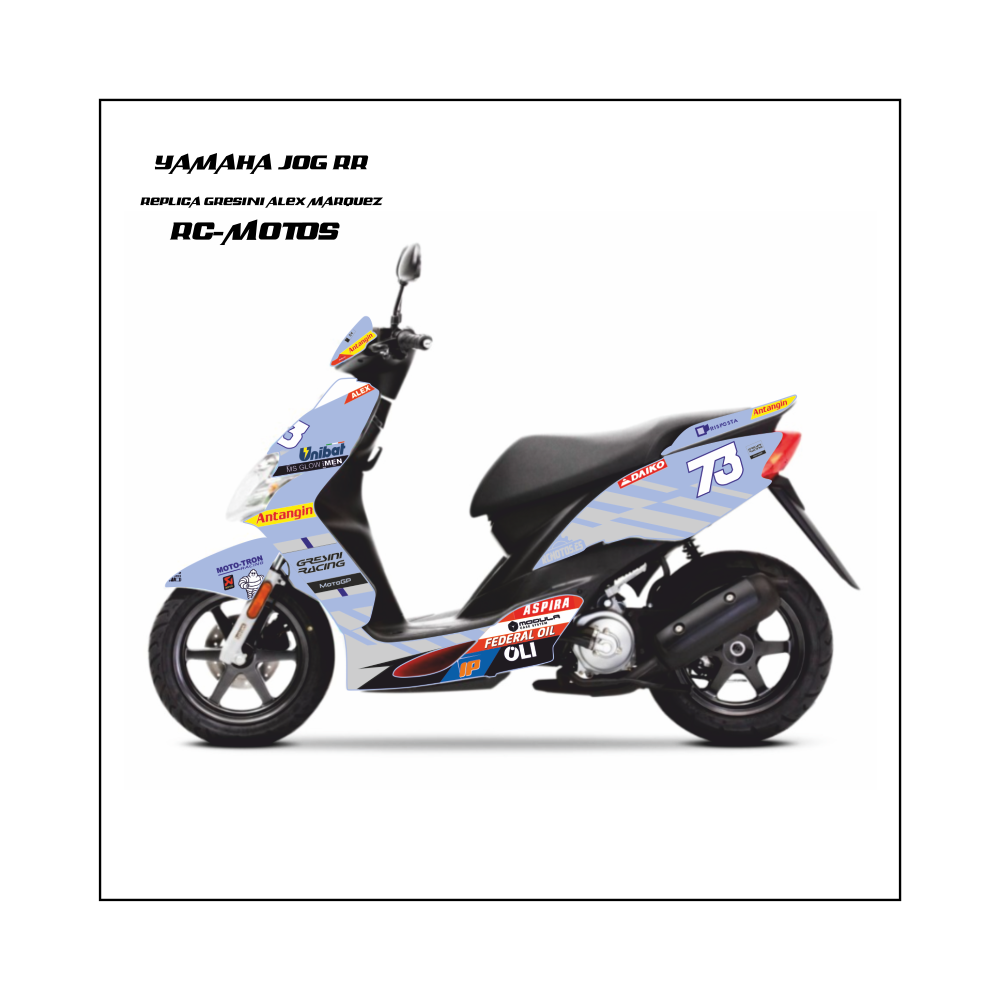 PEGATINAS JOG GRESINI ALEX MARQUEZ 2026