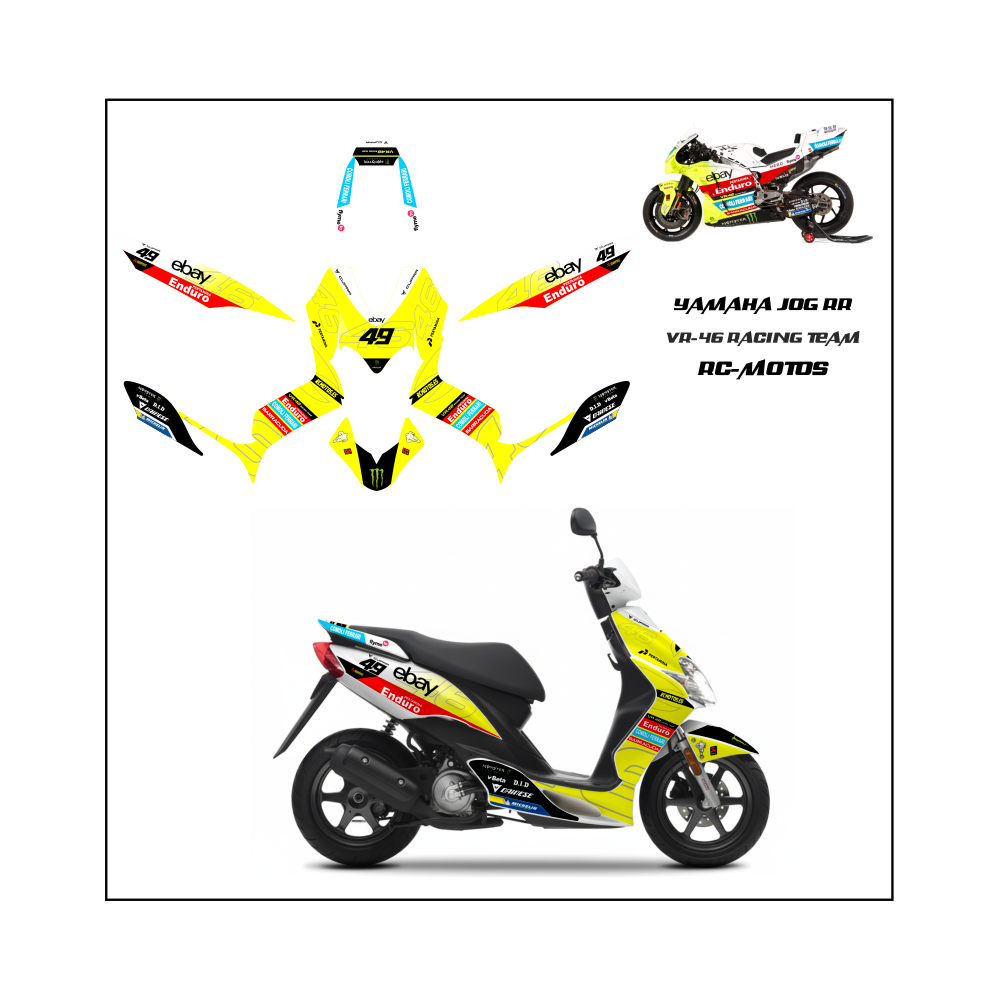 PEGATINAS JOGRR VR46 2026