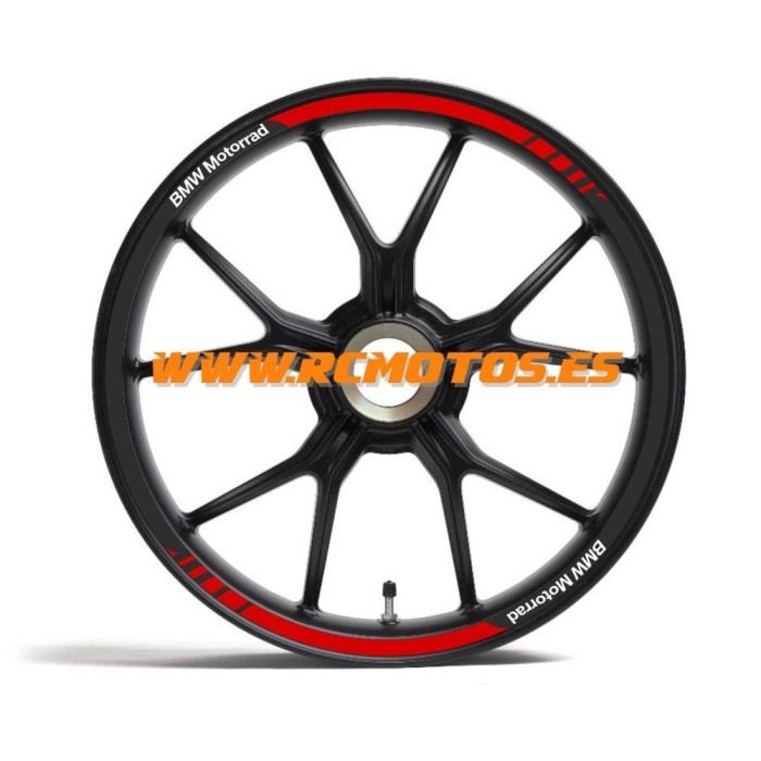 KIT ADHESIVOS LLANTA MOD.  SPORT BMW MOTORRAD