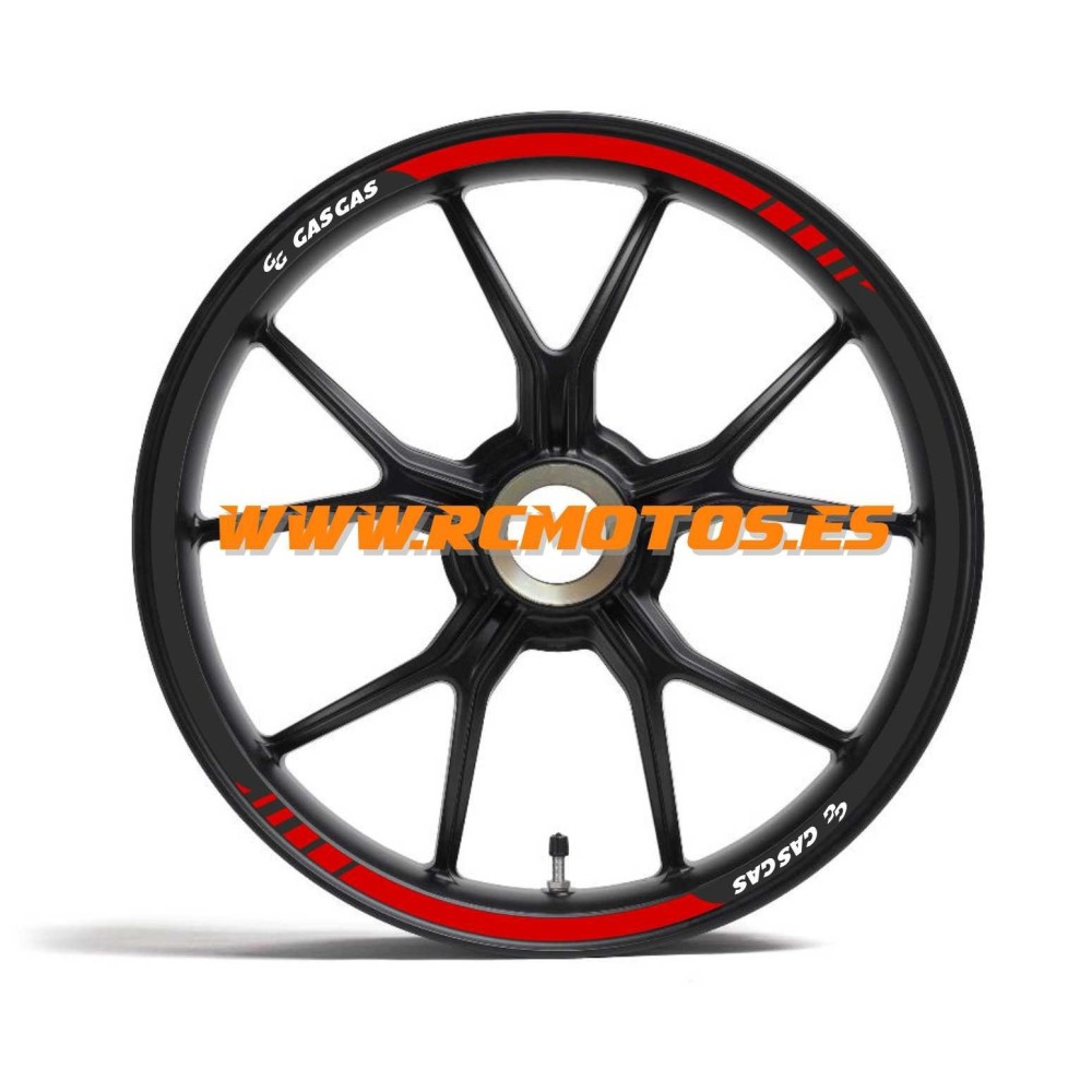 KIT ADHESIVOS LLANTA MOD.  SPORT GAS GAS