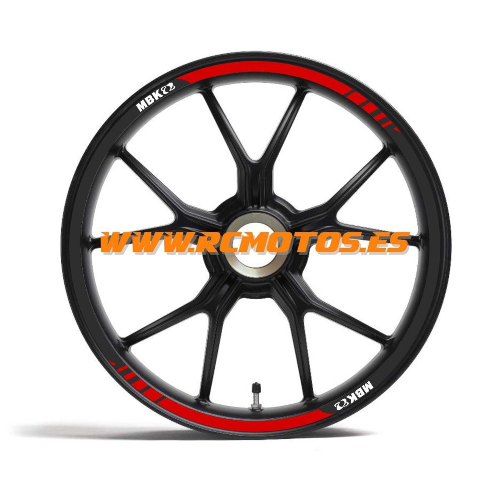 KIT ADHESIVOS LLANTA MOD.  SPORT MBK