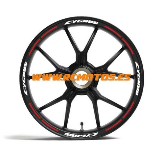 KIT ADHESIVOS LLANTA MOD.  TRACK CYGNUS