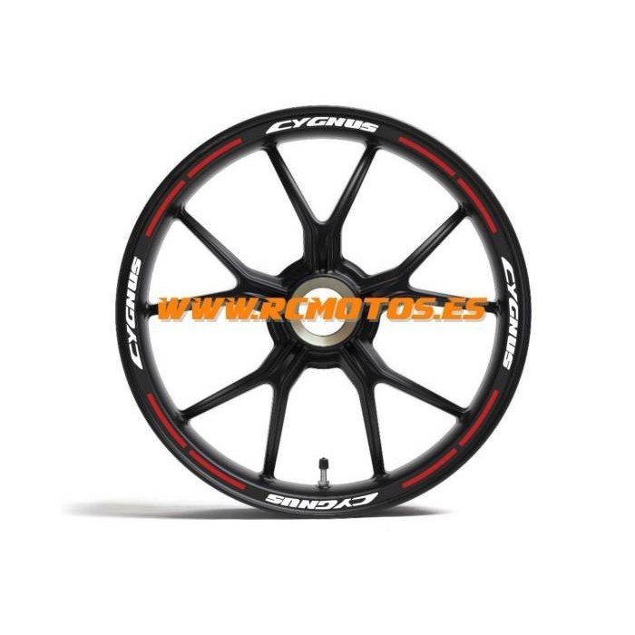 KIT ADHESIVOS LLANTA MOD.  TRACK CYGNUS