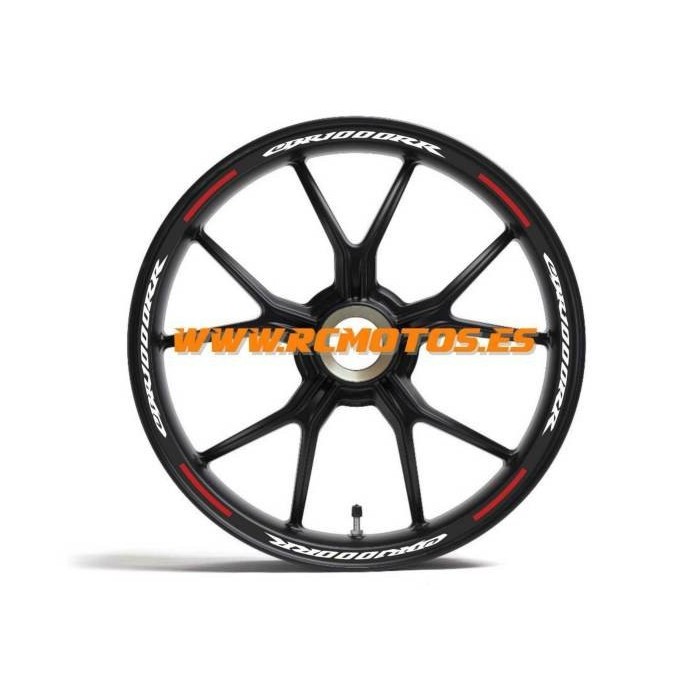KIT ADHESIVOS LLANTA MOD.  TRACK CBR 1000 RR