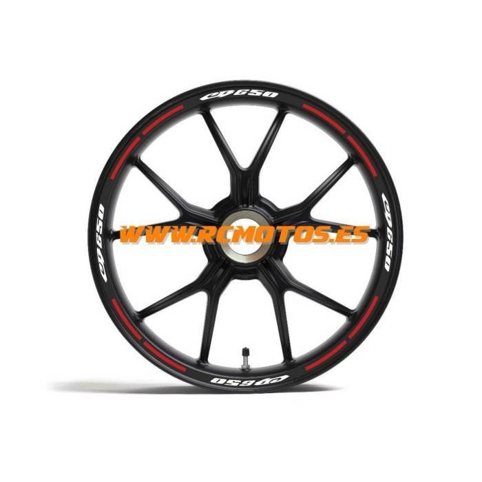 KIT ADHESIVOS LLANTA MOD.  TRACK CB 650