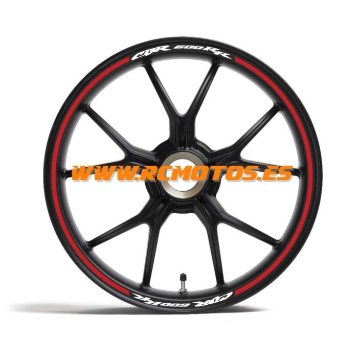 KIT ADHESIVOS LLANTA MOD.  LINE CBR 600 RR