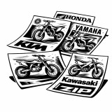 PEGATINAS MOTO
